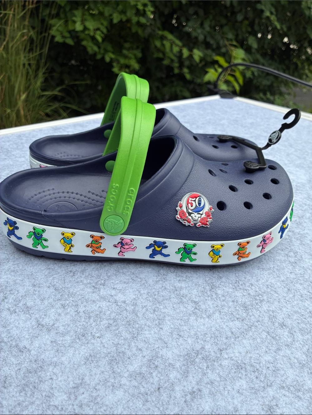 Rare Collectors Edition Crocs Grateful Dead 50th Anniversary